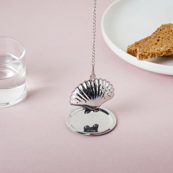 Oyster Tea Filter - Filter, kitchen tool, steel strainer | Filter for Tea & Home decor