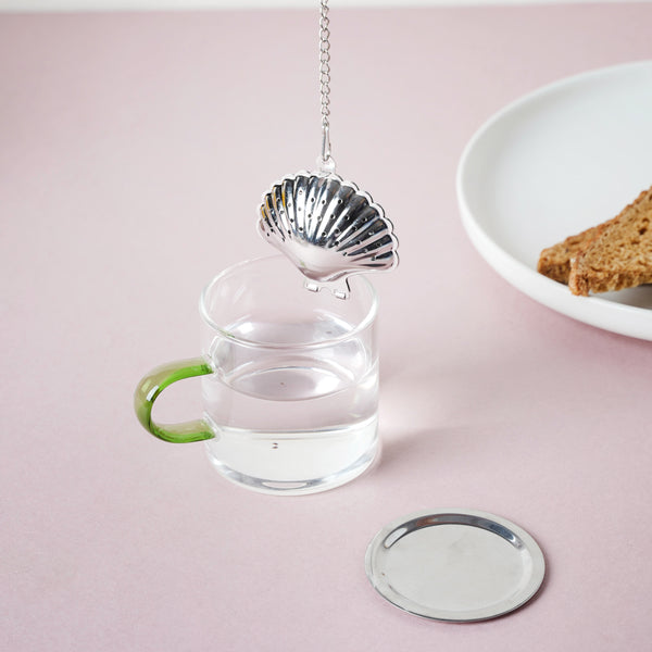 Oyster Tea Filter - Filter, kitchen tool, steel strainer | Filter for Tea & Home decor