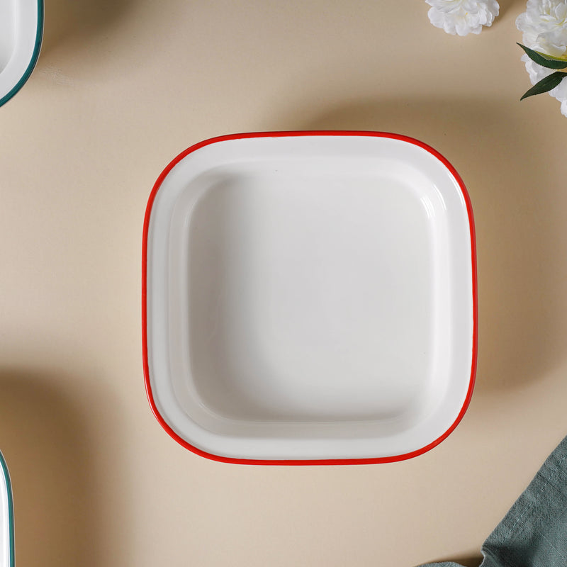 Red Toujours 21 Piece Pasta Snack Set For 6
