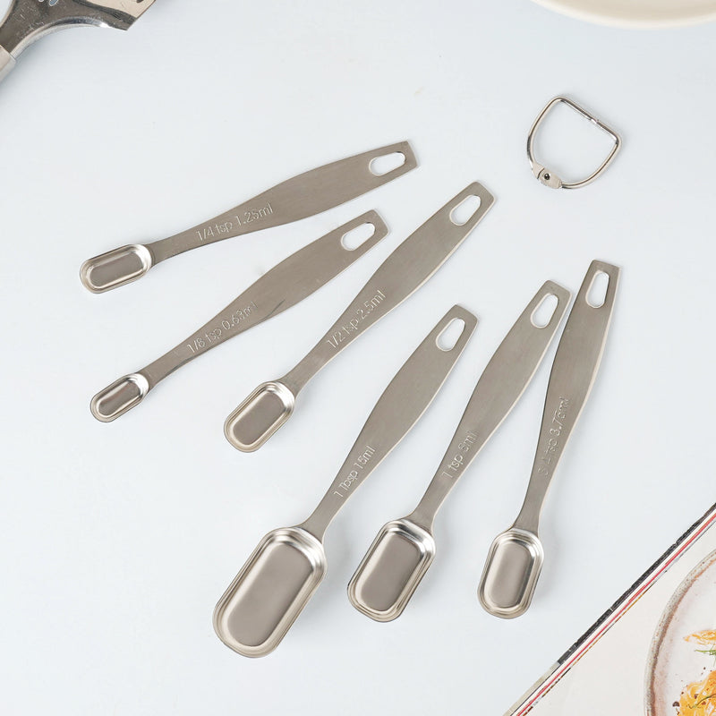 Metal Measuring Spoon Set - Kitchen Tool