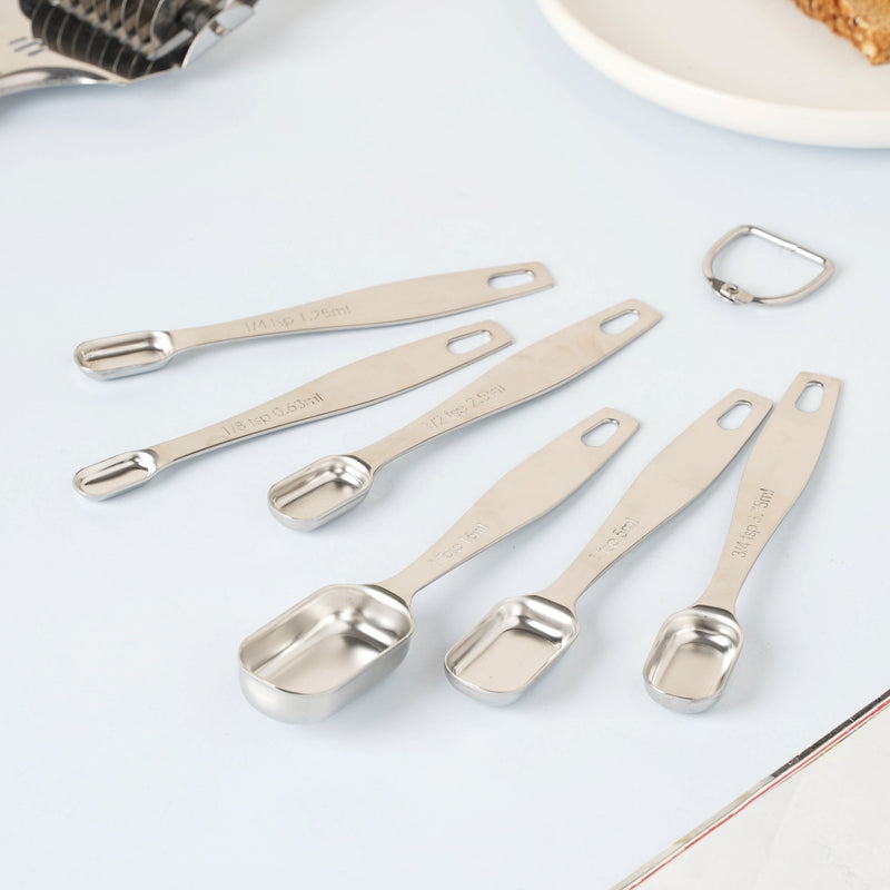 Metal Measuring Spoon Set - Kitchen Tool