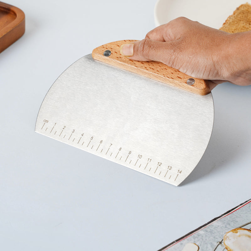 Metal Dough Scraper - Kitchen Tool