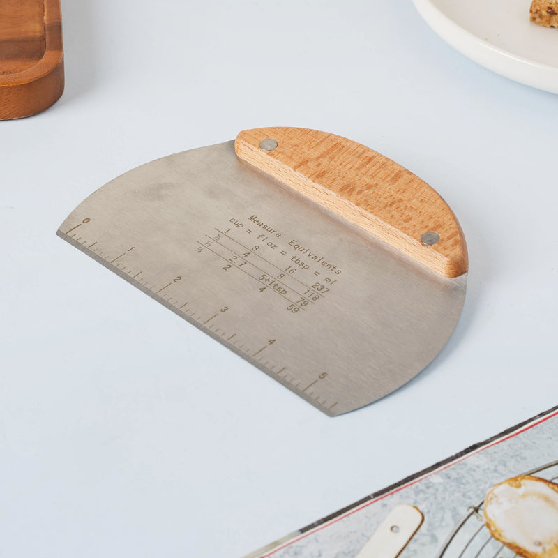 Metal Dough Scraper - Kitchen Tool