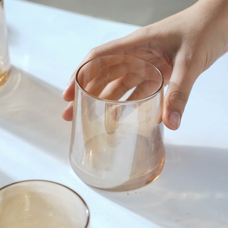 Amber Drinkware Set