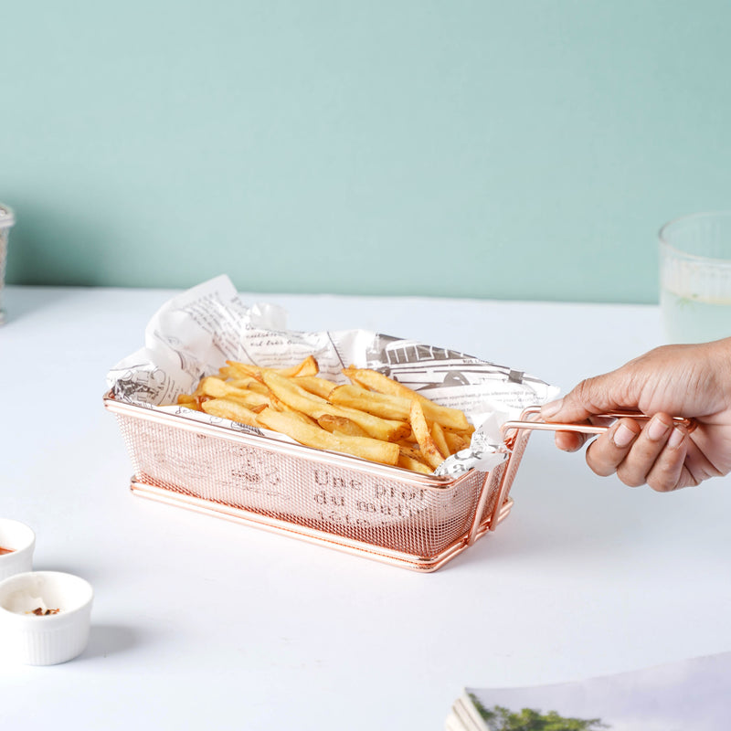 Rectangle Snack Basket