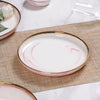 Pink Marble 26 Piece Dinnerware For 6