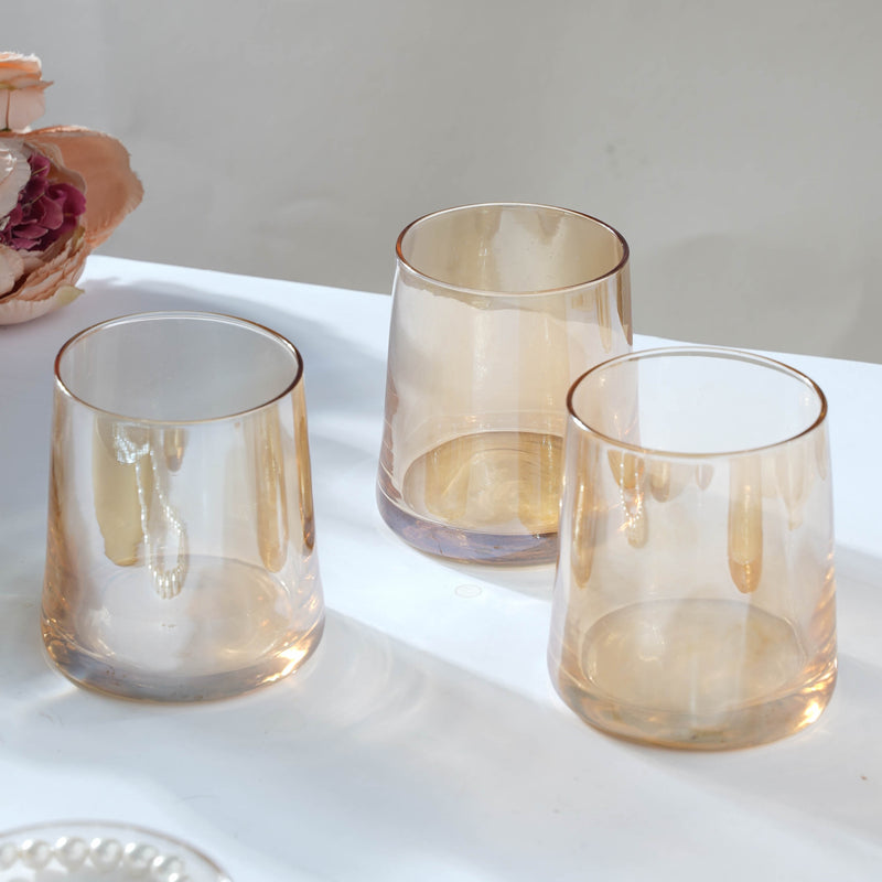 Amber Drinkware Set