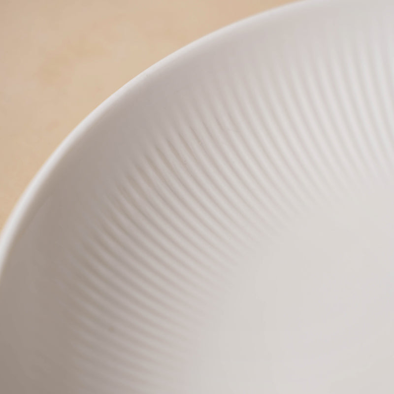 Serena Pearly White Snack Plate 8 Inch - Serving plate, snack plate, dessert plate | Plates for dining & home decor