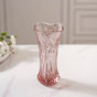 Pink Cut Glass Vase - Flower vase for home decor, office and gifting | Home decoration items