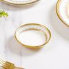 Aurelea Festive Dessert Plate - Serving plate, small plate, snacks plates | Plates for dining table & home decor