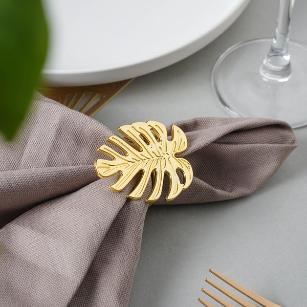 Gold Leaf Napkin Ring