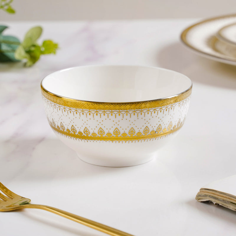 Aurelea Festive 33 Piece Dinner Set For 6