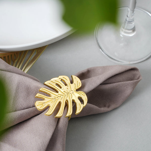 Gold Leaf Napkin Ring