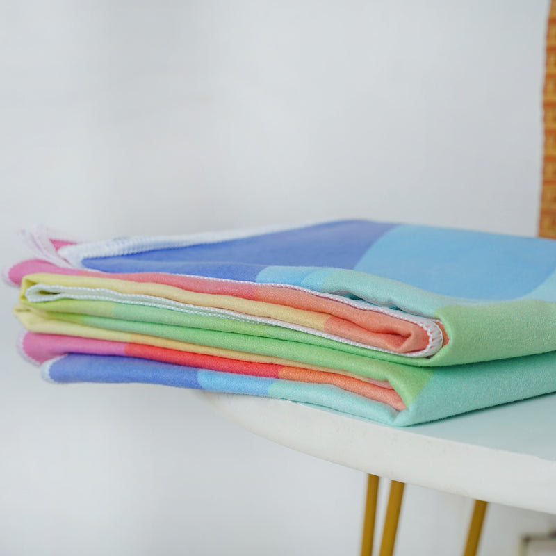 Rainbow Towel Mat