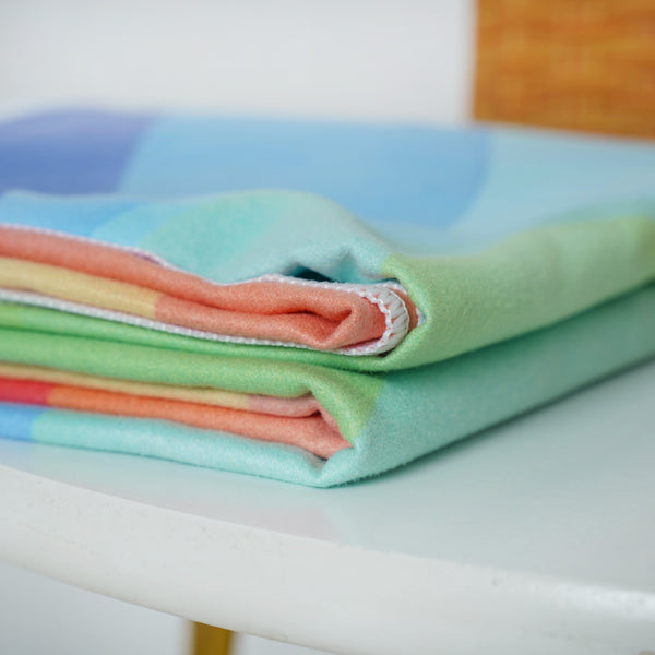 Rainbow Towel Mat