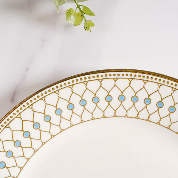 Aurelea Ceramic Dinner Plate - Serving plate, snack plate, ceramic dinner plates| Plates for dining table & home decor