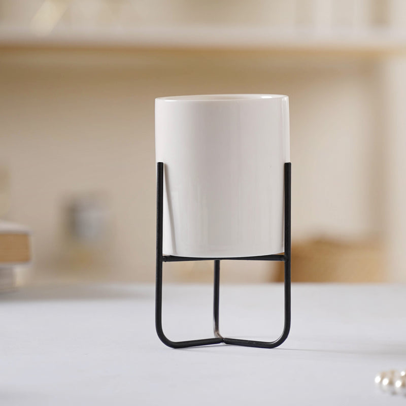 Indoor Porcelain Planters Large - Plant pot and plant stands | Room decor items