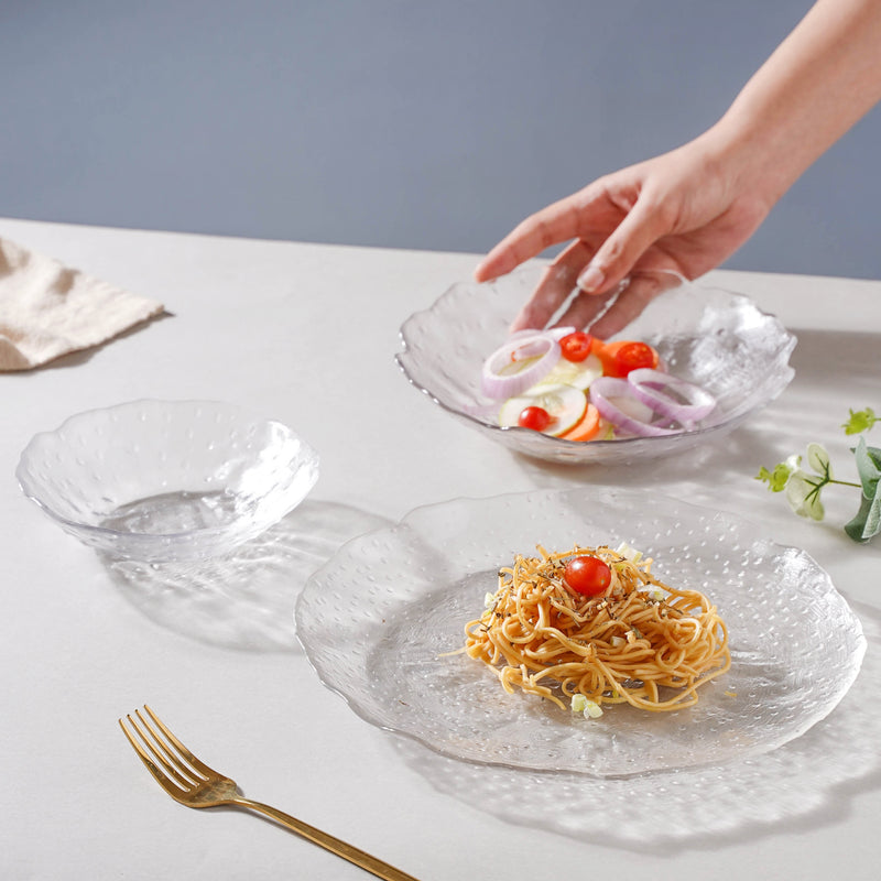 Modern Plate and Bowl Set of 3