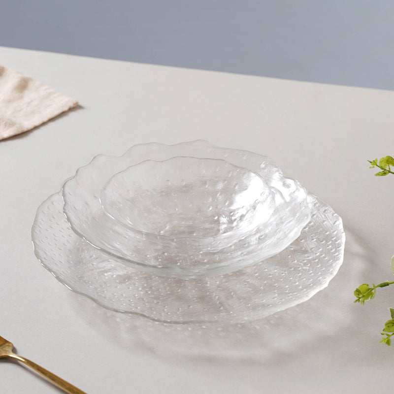 Modern Plate and Bowl Set of 3