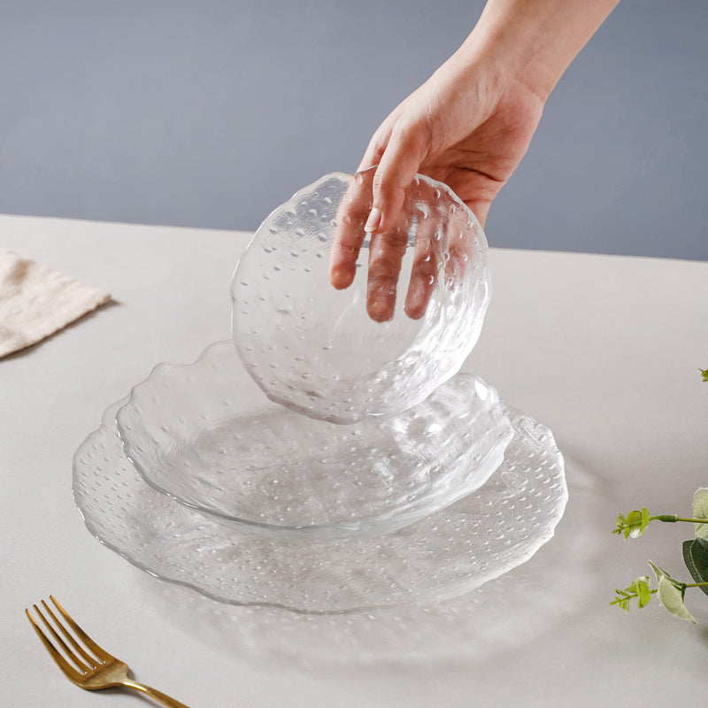 Modern Plate and Bowl Set of 3