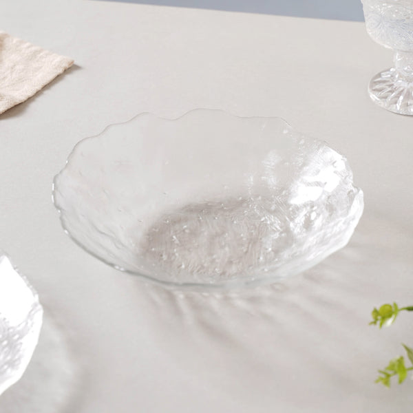 Modern Textured Plate and Bowl Set of 3