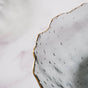 Glass Grey Dish Set of 3