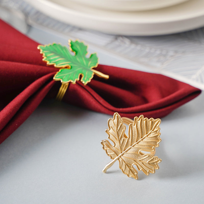 Maple Leaf Napkin Ring