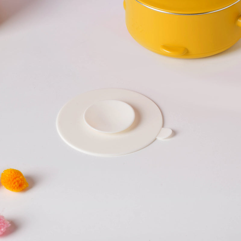Whale Double Walled Anti-Slip Feeding Bowl Yellow 400 ml - Kids Lunch Box