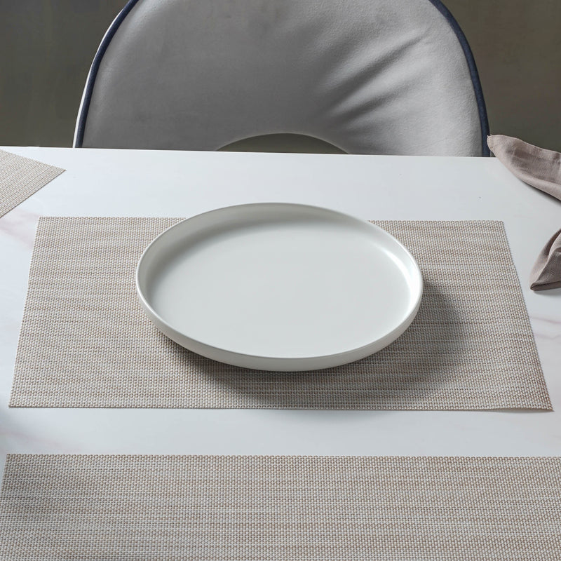 Beige PVC Table Mat Set of 6