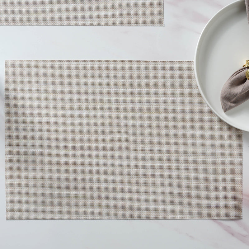 Beige PVC Table Mat Set of 6