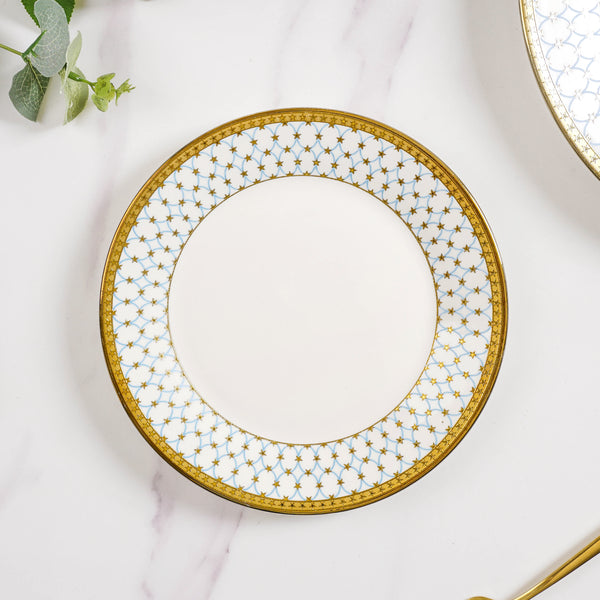 Aurelea Glam Snack Plate - Serving plate, snack plate, dessert plate | Plates for dining & home decor