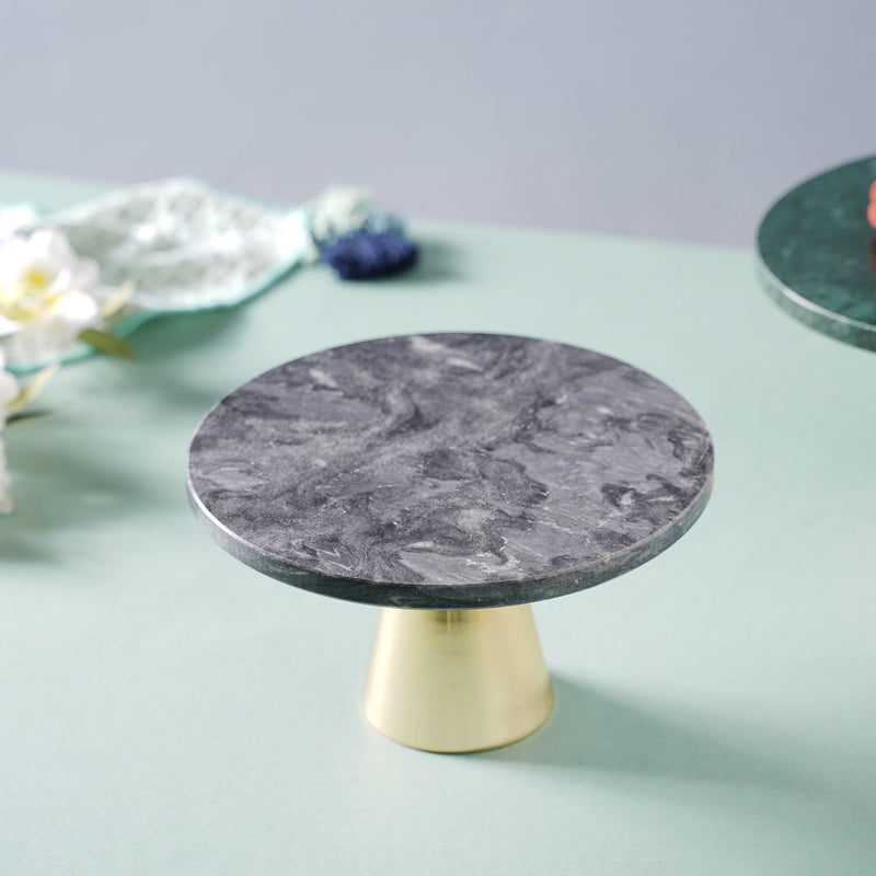 Grey Marble Cake Stand