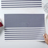 Striped PVC Table Mat Set of 6