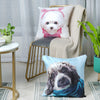 Dog Print Cushion Cover Set of 2