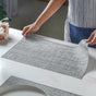 Grey PVC Table Mat Set of 6