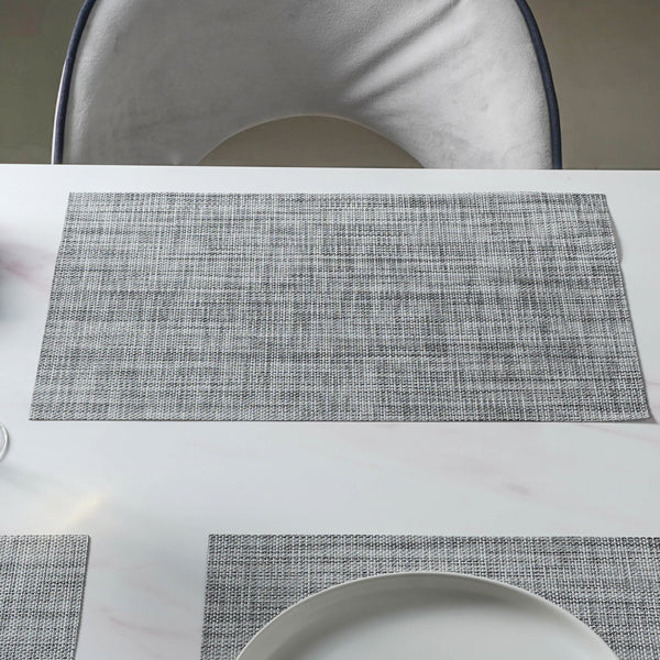 Grey PVC Table Mat Set of 6