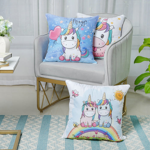 Unicorn Pillow Case Set of 3