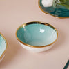 Green Ombre 21 Piece Dinner Set For 6