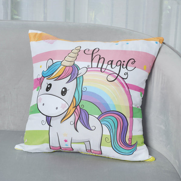 Square Unicorn Pillow Cover Set of 3