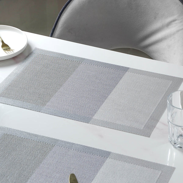 Grey Table Mat Set of 6