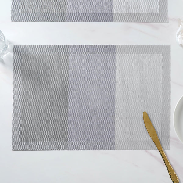 Grey Table Mat Set of 6