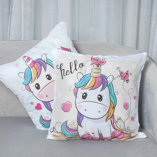 Unicorn Throw Pillow Cover Set of 3