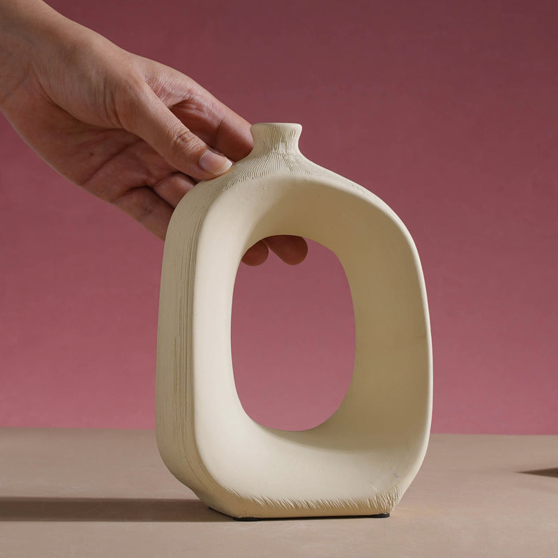 Hollow Vase - Flower vase for home decor, office and gifting | Home decoration items