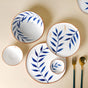 Palm Leaf 27 Piece Dinner Set For 6