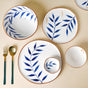 Palm Leaf 27 Piece Dinner Set For 6