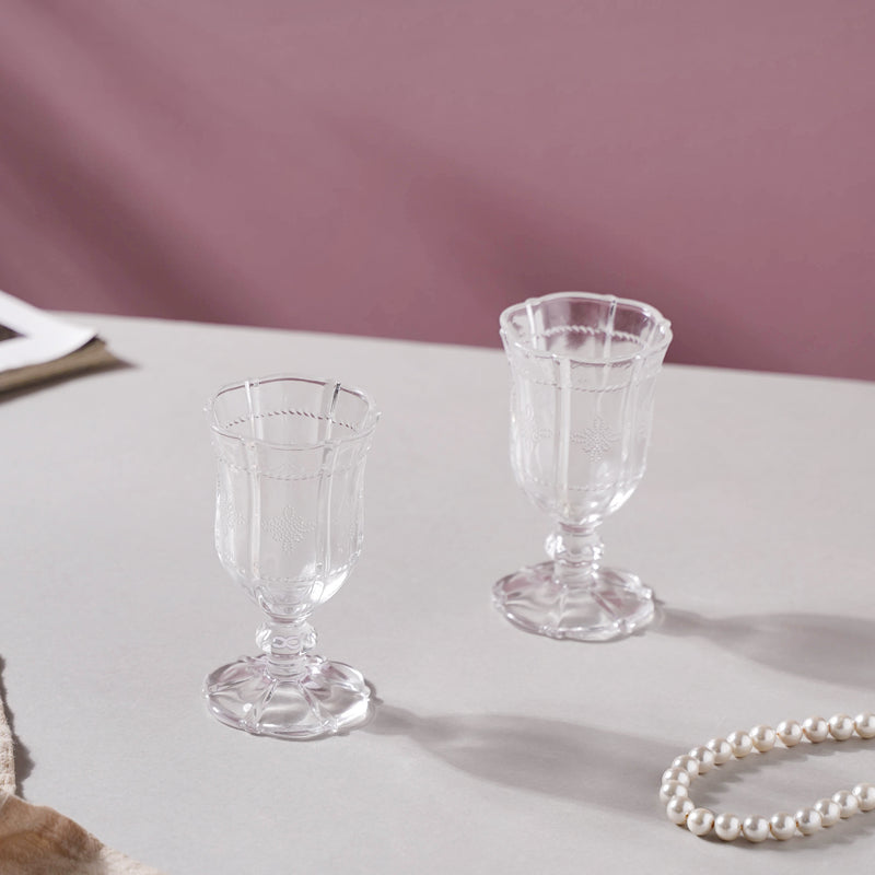 Short Stemmed Drinking Glass Set of 2