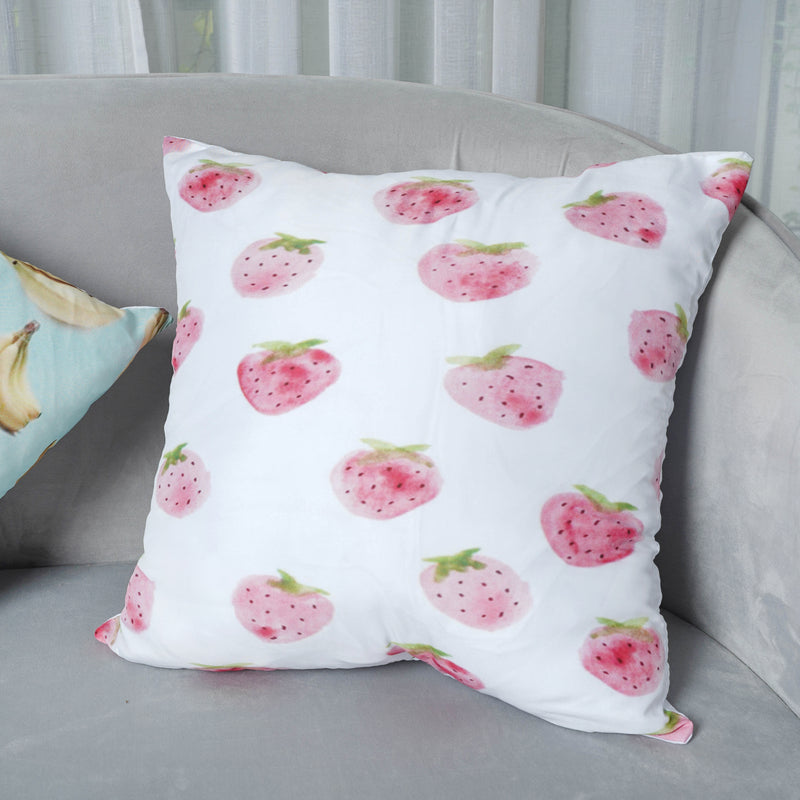 Cushion Cover Set of 5 with Fruit Prints