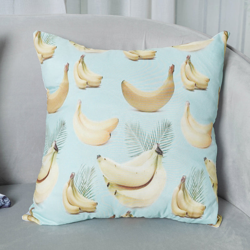 Cushion Cover Set of 5 with Fruit Prints