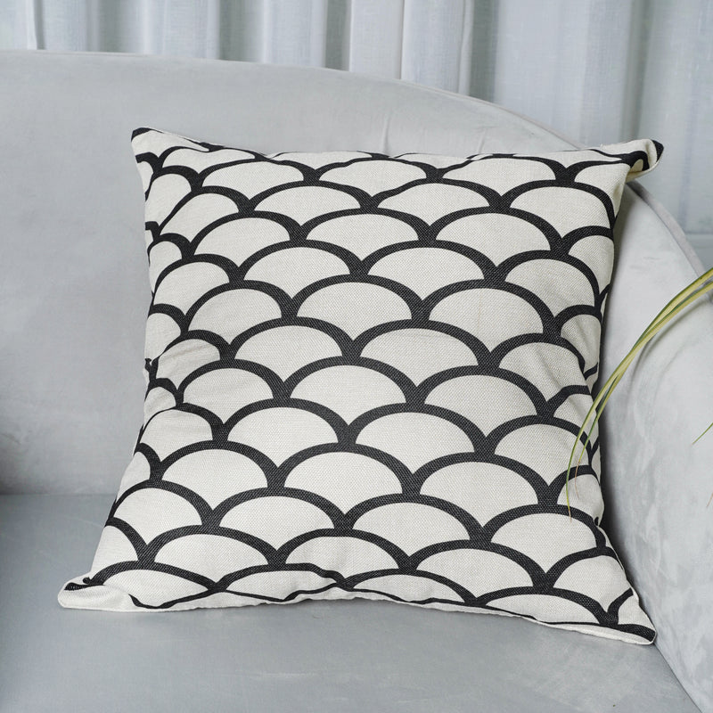 Monochrome Cushion Cover Set of 2