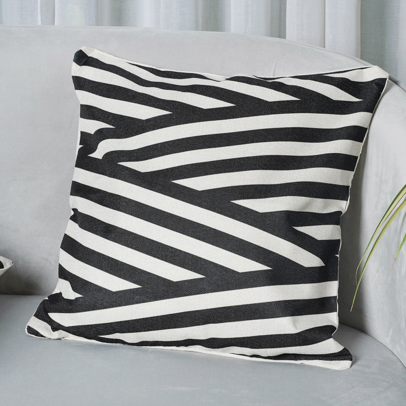 Monochrome Cushion Cover Set of 2